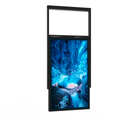 Syna Double hanging window display 