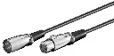 XLR 6m sort hunn/hann