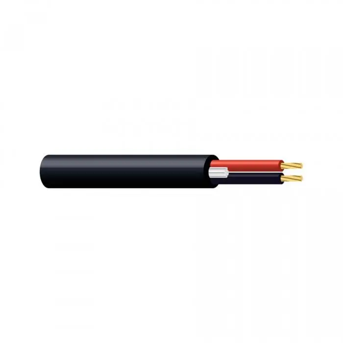 Belden Høyttalerkabel 70048 2x4 mm2 LSZH Sort